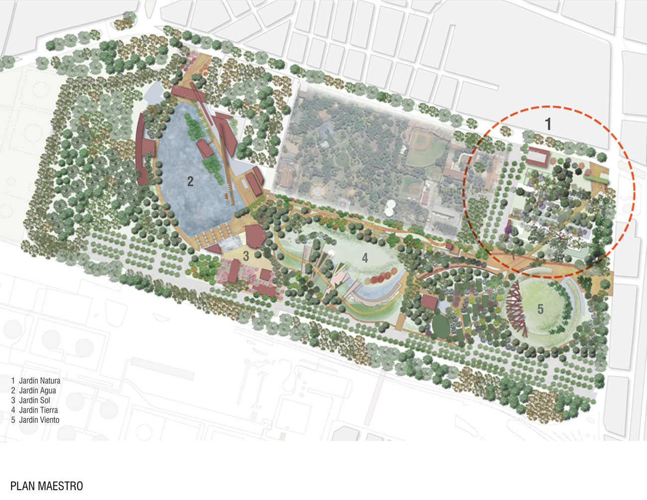 Jardín Natura del Parque Bicentenario de la Ciudad de México – Escenarios